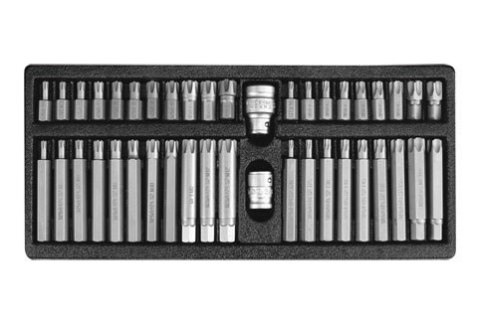 KOMPLET KLUCZY 42 CZĘŚCI RIBE, TORX SECURITY YATO