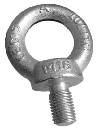 ŚRUBA Z UCHEM OCYNKOWANY DIN580 24MM UN