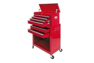 SZAFKA WARSZTATOWA 2-CZĘŚCIOWA NA KÓŁKACH 107*62CM VOREL