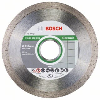TARCZA DIAMENTOWA STANDARD FOR CERAMIC 115MM BOSCH