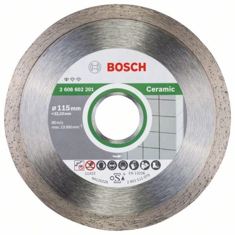 TARCZA DIAMENTOWA STANDARD FOR CERAMIC 115MM BOSCH