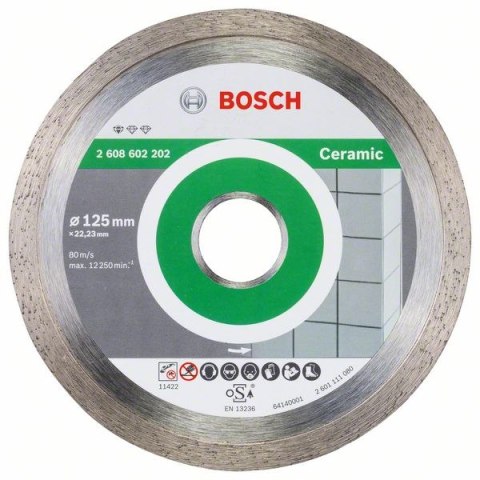 TARCZA DIAMENTOWA STANDARD FOR CERAMIC 125MM BOSCH