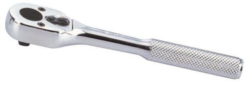 GRZECHOTKA 1/4 140MM 24 ZĘBY CHROM, UCHWYT MOLETOWANY KING TONY