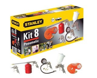 ZESTAW AKCESORII PNEUMATYCZNYCH KIT8 8 EL. STANLEY