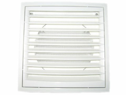 KRATKA Z SIATKĄ KR 100/125MM BIAŁA DOSPEL