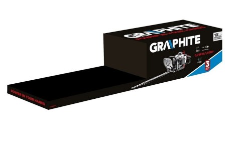 NOŻYCE DO ŻYWOPŁOTU SPALINOWE 0.75KW SZEROKOŚĆ CIĘCIA 550MM GRAPHITE