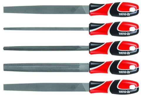 PILNIKI DO METALU KOMPLET 5-SZTUKOWY YATO