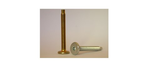 WKRĘT MEBLOWY OCYNKOWANY ŁEB PŁASKI 6*20MM UN