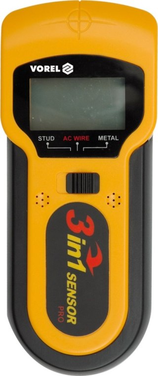 WYKRYWACZ METALU I PRZEWODÓW 3W1 VOREL