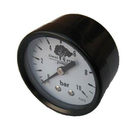 MANOMETR GZ 1/4 TYLNE OMNIGENA