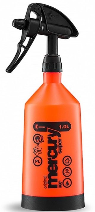 OPRYSKIWACZ MERCURY SUPER360, POJEMNOŚĆ 1L UN