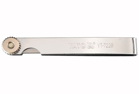 SZCZELINOMIERZ 17 LISTKÓW ZBIEŻNY 100MM YATO