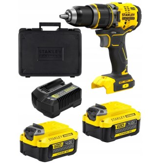 WIERTARKO-WKRĘTARKA AKUMULATOROWA UDAROWA V20 2*4.0AH STANLEY