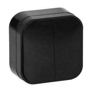 ŁĄCZNIK ŚWIECZNIKOWY N/T TODO IP20, CZARNY ORNO