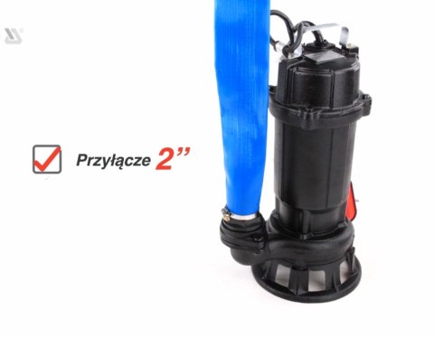 POMPA DO ŚCIEKÓW 750W Z ROZDRABNIACZEM YATO