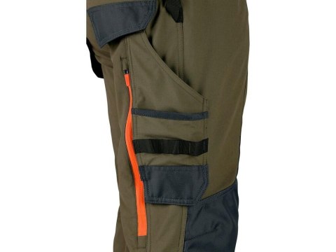 SPODNIE CXS DO PASA NAOS ZIELONO-POMARAŃCZOWE ROZMIAR 50 CXS