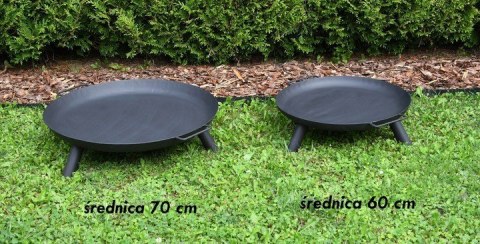 PALENISKO OGRODOWE STALOWE - 60CM GRUBOŚĆ AŻ 2 MM! AlfaStal Anna Kozik