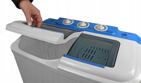 Pralka wirnikowa z wirówką Sigma 5kg + 2kg, Pralka na działkę, Timer, SIGMA