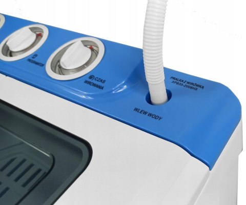 Pralka wirnikowa z wirówką Sigma 5kg + 2kg, Pralka na działkę, Timer, SIGMA