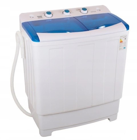 Pralka z wirówką 8 kg PRANIA 5 kg WIROWANIA z pompą wody POWYSTAWOWA SIGMA