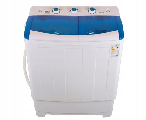 Pralka z wirówką 8 kg PRANIA 5 kg WIROWANIA z pompą wody POWYSTAWOWA SIGMA