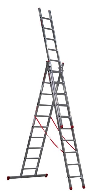 DRABINA TRZYELEMENTOWA 3X10 SZCZEBLI AK300.3 FARAONE