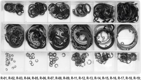 ZESTAW PIERŚCIENI SEGERA WEWNĘTRZNYCH 300SZT YATO