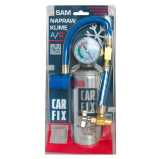 GAZ ZESTAW 5IN1 235G R134A AUTA 1995-2016 + PRZEWÓD CIŚN. CAR FIX