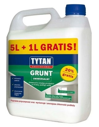 GRUNT TYTAN 6L-EMULSJA GRUNTUJĄCA TYTAN