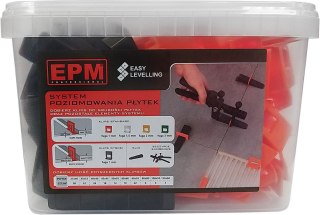 KLIPSY+KLINY SYSTEM UKŁADANIA PŁYTEK EASY LEVELING 150SZ 1MM EPM