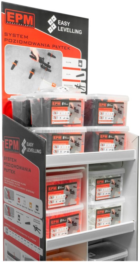 KLIPSY+KLINY SYSTEM UKŁADANIA PŁYTEK EASY LEVELING 150SZ 1MM EPM