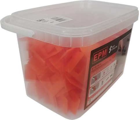 KLIPSY SYSTEM UKŁADANIA PŁYTEK EASY LEVELING 200SZT. 1MM EPM