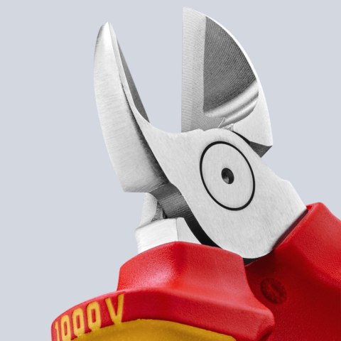 SZCZYPCE TNĄCE BOCZNE IZOLOWANE 160MM KNIPEX