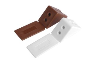 PODPÓRKA POD PÓŁKĘ Z KLAPKĄ CZARNA UN