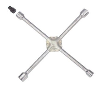 KLUCZ KRZYŻOWY DO KÓŁ 17,19,21,22MM KING TONY