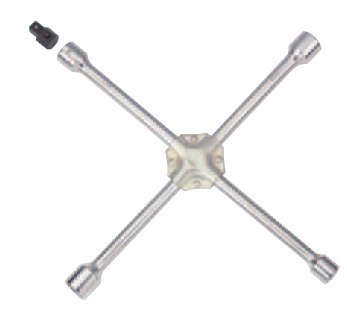 KLUCZ KRZYŻOWY DO KÓŁ 17,19,21,22MM KING TONY