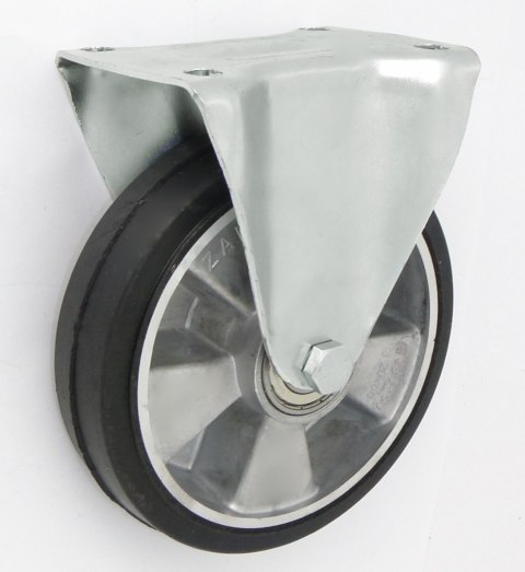 KOŁO ALUMINIUM+GUMA 180MM OBUDOWA STAŁA A53G UN