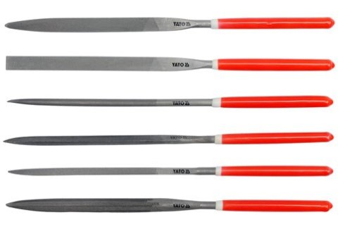 ZESTAW PILNIKÓW IGLAKÓW 6 CZĘŚ YATO