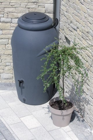 ZBIORNIK NA DESZCZÓWKĘ AQUA CAN 210L - ANTRACYT PROSPERPLAST