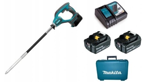AKUMULATOROWY ZAGĘSZCZACZ BETONU 18 V 2*5.0AH LI-ION MAKITA