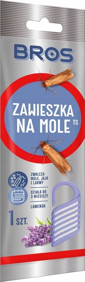 ZAWIESZKA NA MOLE LAWENDOWE. BROS