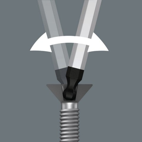 ZESTAW KLUCZY IMBUSOWYCH TRZPIENIOWYCH Z KULKĄ, BLACKLASER WERA