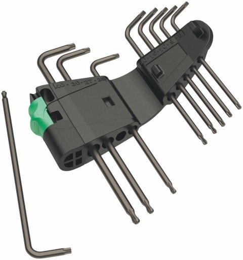 ZESTAW KLUCZY TRZPIENIOWYCH TORX BLACKLASER WERA