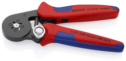 SAMONASTAWNE SZCZYPCE DO ZAGNIATANIA TULEJEK 180MM KNIPEX