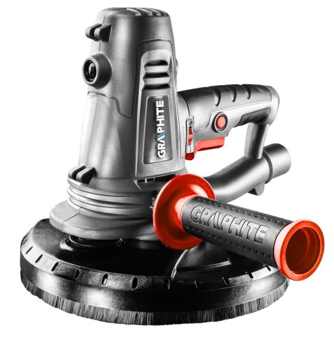 SZLIFIERKA DO GIPSU 1050W TARCZA 225 MM KRÓTKA GRAPHITE