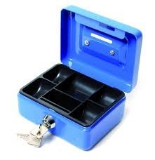 KASETA NA PIENIĄDZE 250*200*90 ZAMEK UN