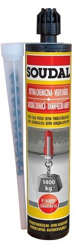 KOTWA CHEMICZNA SOUDAFIX P-300SF 280ML SOUDAL