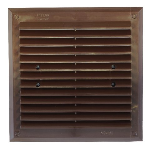 KRATKA WENTYLACYJNA 215*215MM BRĄZOWA 834 UN
