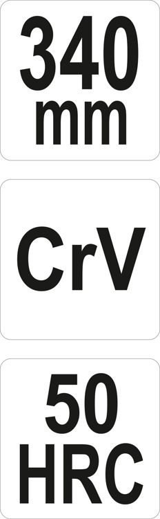 SZCZYPCE WYDŁUŻONE PROSTE 2 PRZEGUBY 340MM YATO