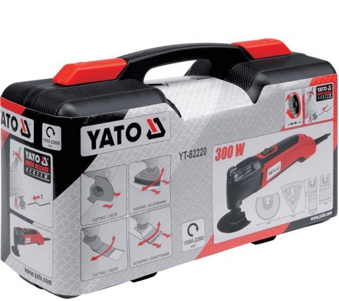 WIELOFUNKCYJNE NARZĘDZIE OSCYLACYJNE 300W YATO